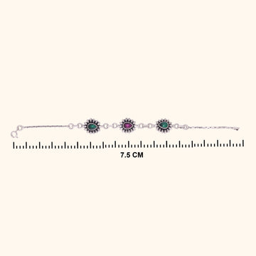 Exquisite Oxidized Silver Bracelets